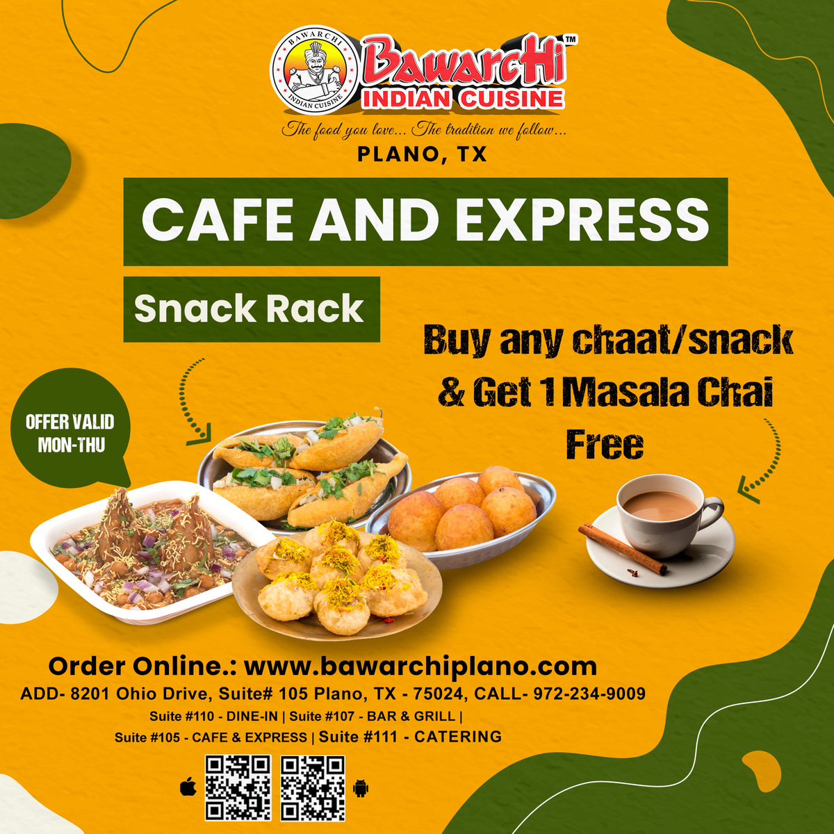 Cafe & Express -Snack Rack